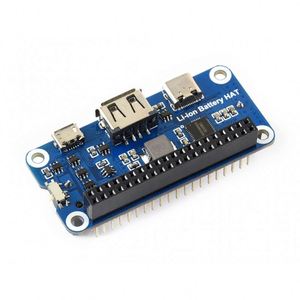 Cappello con batteria Waveshare agli ioni di litio per Raspberry Pi, uscita 5V, kit di schede di espansione con ricarica rapida - Product Image 2