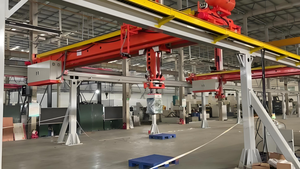 Manipulador de pórtico automático personalizado profesional, Robot de paletización para cargar núcleo de engranaje de descarga, placa de acero de 5 10 toneladas