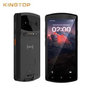Robuster 4G LTE Android-Handheld-PDA mit NFC 1D/2D-Barcode-Scanner für die Bestands verwaltung von Logistik lagern