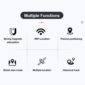 Gps Logger Tracker Device System Vehículo inteligente Gps Car Tracker Seguimiento Batería incorporada 4200Mah Alarma de desplazamiento Localizador Gps