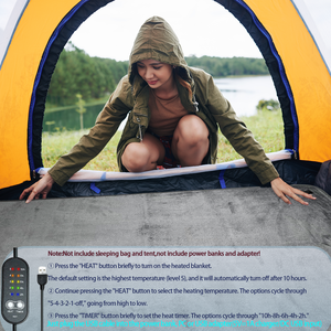 Hot Sale USB Heated Mat Washable Temperature Control Feature Electric Full Body Heating <strong>Pad</strong> for Car Tent Home Competitive Price - Product Image 2