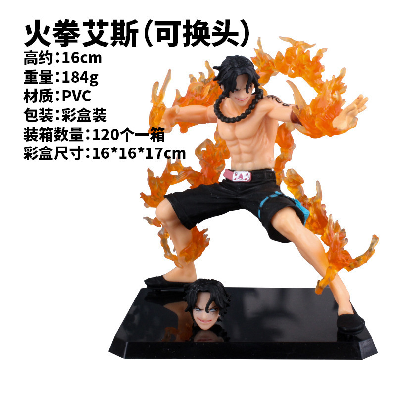 Boîte couleur Fire Fist Ace - 115 cm