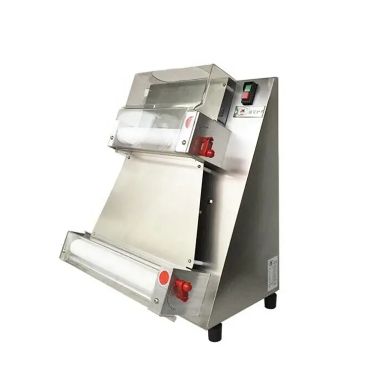15 Inch Automatische Pizza Deeg Roller Machine Pizza Deeg Roller Machine/Druk Pizza Machine