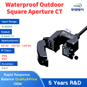 简易安装IP67防水分芯电流互感器外部电流传感器100-4000A室外CT - Product Image 4