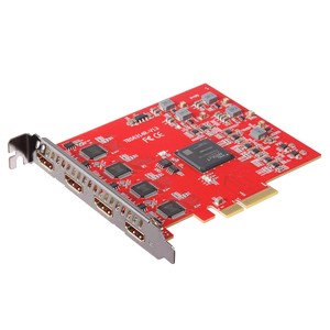 TBS6314R 4 HDMI输入视频采集卡PCIe接口1080p60 Vmix Obs vMix xSplit直播游戏录制在线类 - Product Image 1