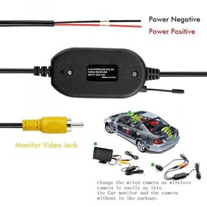Kit de cámara de respaldo de coche inverso inalámbrico con fácil instalación Monitor de espejo retrovisor impermeable de bajo precio - Product Image 5