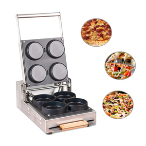 Electric Pizza Oven 4 Mini Pizza Making Machine Multifunction Pizza <strong>Round</strong> <strong>Cake</strong> Snack <strong>Maker</strong> - Product Image 5