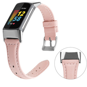 Ivahoe Dây Đeo Bằng Da Cho <span class=keywords><strong>Fitbit</strong></span> <span class=keywords><strong>Charge</strong></span> 5 Vòng Đeo Tay Dây Đeo Đồng Hồ Dây Đeo Cổ Tay Cho <span class=keywords><strong>Fitbit</strong></span> <span class=keywords><strong>Charge</strong></span> 5 Thay Thế Cho Nam Nữ - Product Image 6