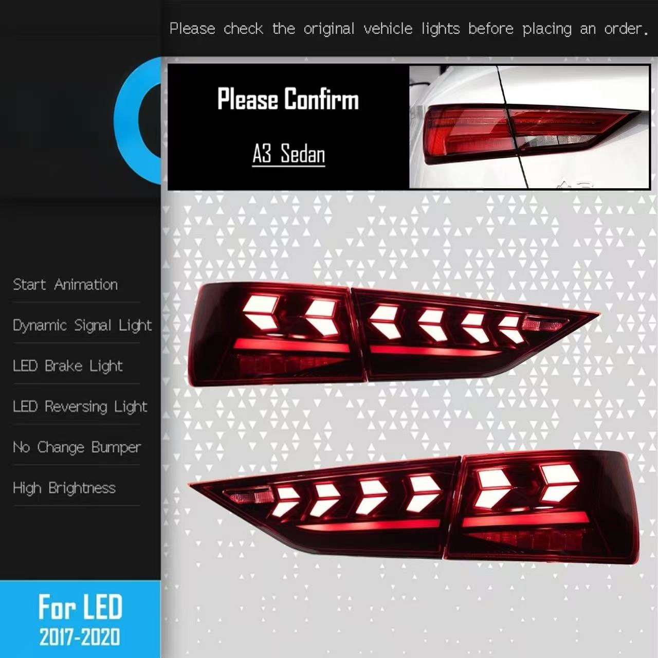 2017-2020 model original vehicle LED