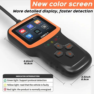 Nueva llegada OBD 2 Sensor de oxígeno en tiempo Real prueba Detector de fallas de automóvil OBD II EOBD lector de código V317 herramienta de diagnóstico de coche - Product Image 4
