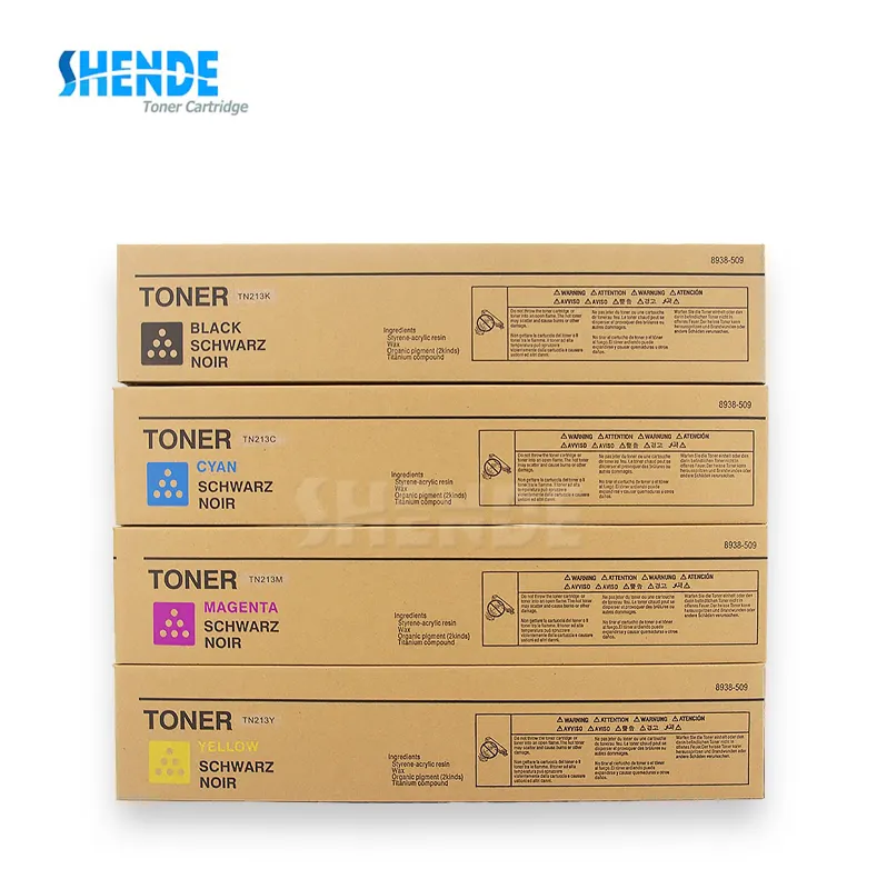 Cocok untuk konica minolta bizhub toner tn213 copij toner copier untuk Konica Minolta bizhub C203/253