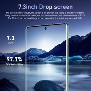 2023最新款Note30 + 16gb 512GB智能手机7.3英寸AMOLED屏幕安卓12.0智能手机红米指纹解锁手机