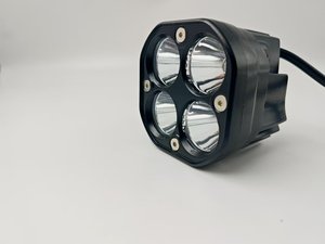 Yeni varış çift renkli LED çakarlı lamba bakla nokta ışın 20W alüminyum 6 modları hafıza fonksiyonu fabrika fiyat - Product Image 4