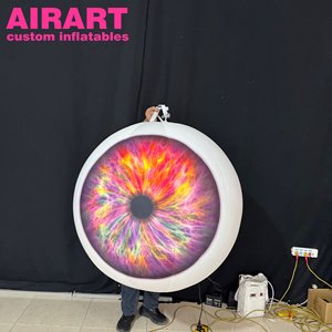 Halloween công viên sử dụng Inflatable nhãn cầu trang trí nhãn cầu <span class=keywords><strong>inflatables</strong></span> tùy chỉnh kích thước màu Inflatable bóng mắt - Product Image 2