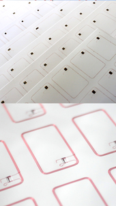 RFIDインレイシートHFNFCチップRFIDインレイシートスマートカード用プレラムインレイ - Product Image 6