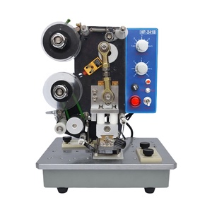 Elektrischer Farbband-Datums codierer Verfalls datum Codier maschine Verpackung Fabrik band geprägte Heißstempel-Datums-Batch-Codier maschine - Product Image 1