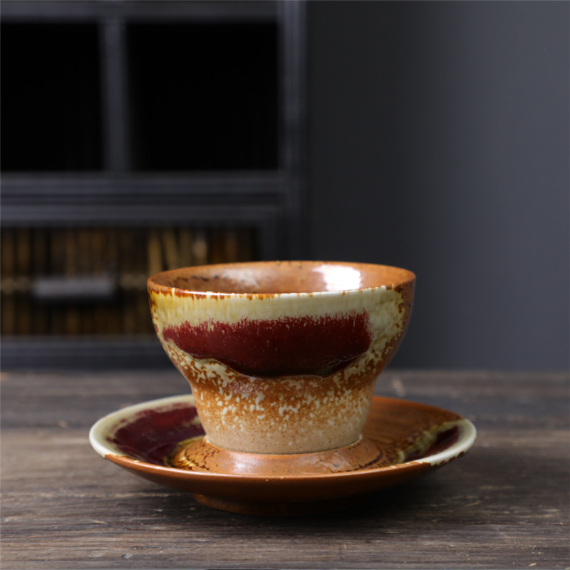 Tasse petite capacité soucoupe volante-violets 120ml