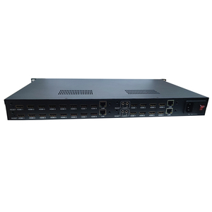 24-Kanal Broadcast HDMI zu Ip Trans coder TV HD zu Ip Rtmp Rtsp Http Ts Hls Udp H265 Video Encoder Encoder Hdmi 24 Canales