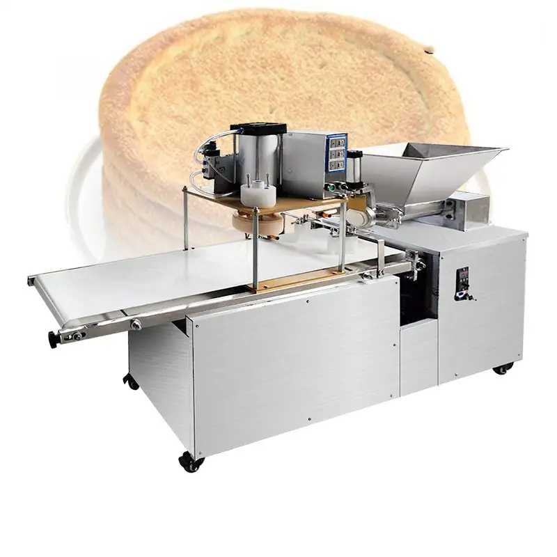 Machine à gâteau naan entièrement automatique commerciale petite machine de fabrication de gâteaux à pression d'air machine de massage à pression d'air