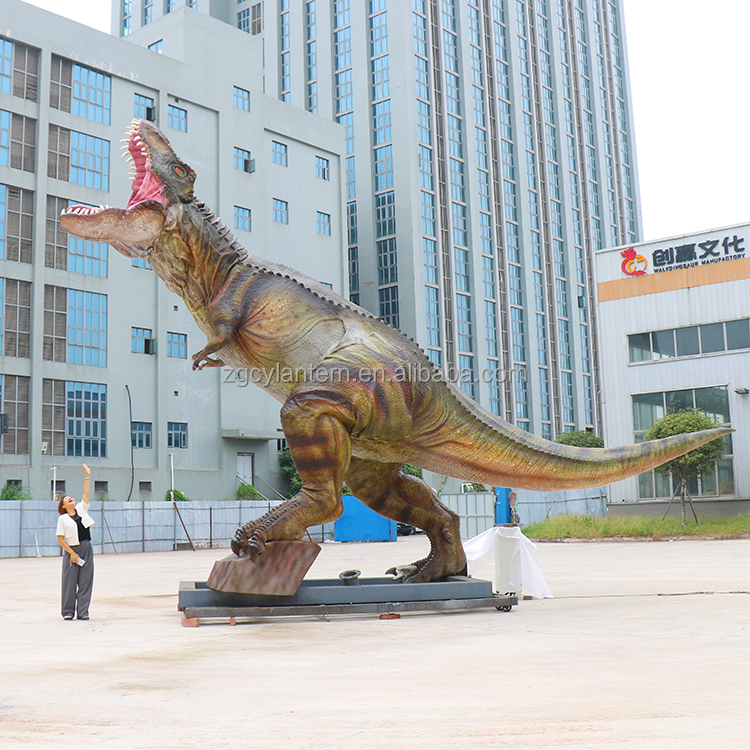 T-rex animatronico L=10m