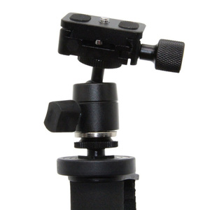 Quick Release Plate 1/4 montaj kelepçe adaptörü sabitleyici Tripod braketi alüminyum alaşımlı tutucu kamera aksesuarı - Product Image 2