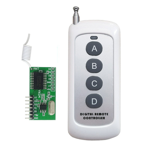 固定コードワイヤレスリモート433 mhz rf送信機および受信機モジュールリモートコントロールPCBカーリモートPCB 433 mhz rfモジュール - Product Image 6