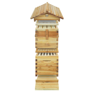 Automatic Flowing Hive Beehive Complete Kit Bee Hives Boxes Starter Kit Wooden Beekeeping Boxes to Extract Honey - Product Image 1