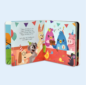 High Quality Custom <strong>Author</strong> Self Published Colour Printing Educational Books Hardcover Picture Children Board Sound Book for Kids - Product Image 3