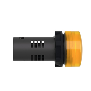 ไฟแสดงสถานะ LED สีเหลือง XB2BVB5LC พร้อมฐาน BA9s DC24V ในตัว - Product Image 3