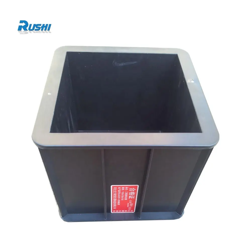 Bon prix 150mm En Plastique béton mortier cube moules