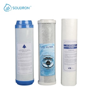 Cartuchos de filtro de agua de ósmosis inversa, juego de repuesto - Product Image 1
