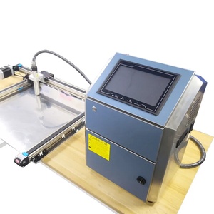 Bottiglia automatica a getto d'inchiostro a getto d'inchiostro a getto d'inchiostro con codice batch data di scadenza macchina stampante codificatore stampante a getto d'inchiostro CIJ - Product Image 1