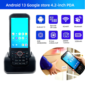 Edoo M73 Android máy tính cầm tay RFID NFC Reader Bàn phím gồ ghề PDA giá 2D Máy Quét Mã Vạch PDAs cho hậu cần kho - Product Image 2