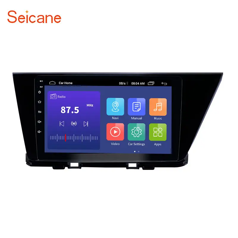 Autoradio 7/8 ", Android 10.0, navigation GPS, écran tactile, unité centrale universelle pour voiture Nissan, TOYOTA, Kia, RAV4, Honda, VW, Hyundai