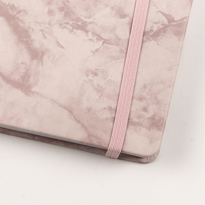2022 Custom English Spanish Arabic Leather Schedule 365 Days Calendar Agenda Planner <strong>Notebook</strong> <strong>with</strong> <strong>Elastic</strong> Band - Product Image 5