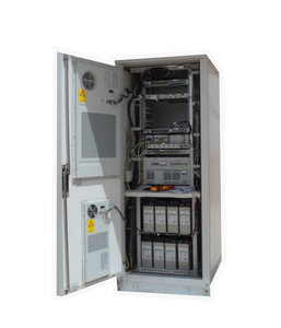 W-TEL 19 "户外电信电池柜电信电源柜Ip66户外外壳电信设备柜27U 42U - Product Image 1