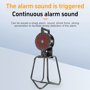 Alarma portátil de mano con soporte, sistema de alarma fijo para defensa aérea, conservación del agua, servicios eléctricos - Product Image 3