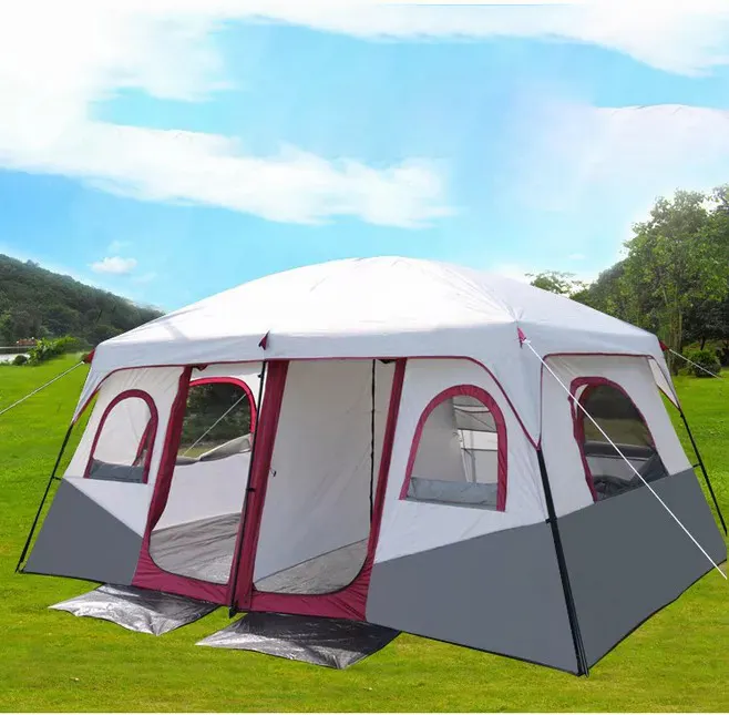 Natureen — tente de camping de grande taille 4 à 6 personnes, pliable, étanche, portable, de luxe, pour extérieur, nouvelle collection