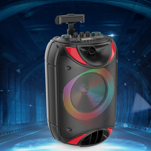 8-Inch Mini RGB Remote <strong>Control</strong> Karaoke Bass Speaker Best Factory Price for Outdoor TWS Party Luminous Color Audio <strong>Computer</strong> Use - Product Image 6