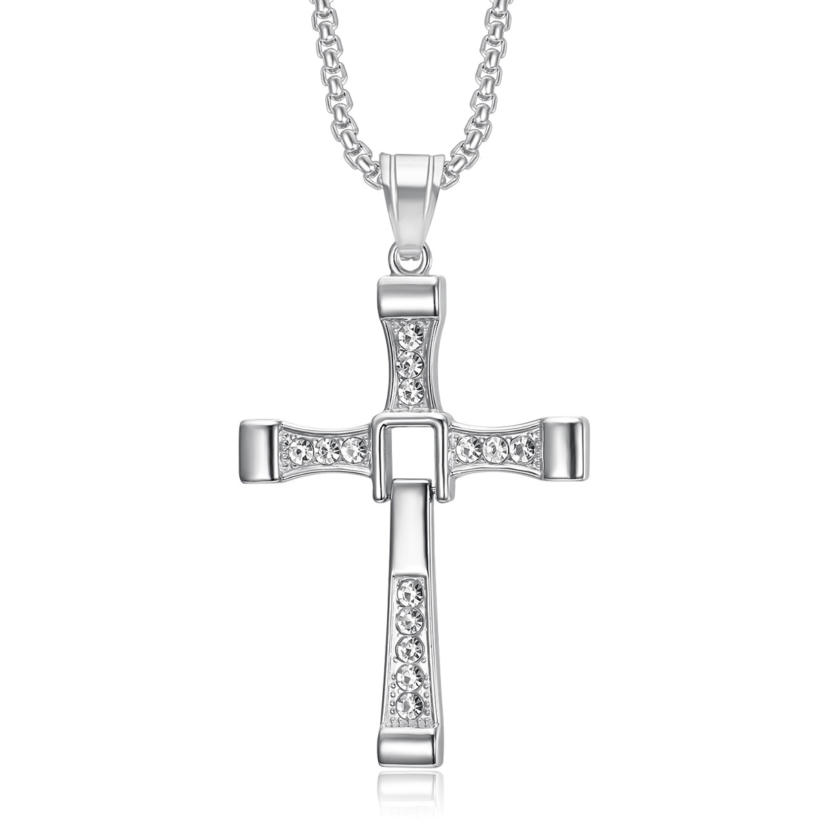 Steel color single pendant