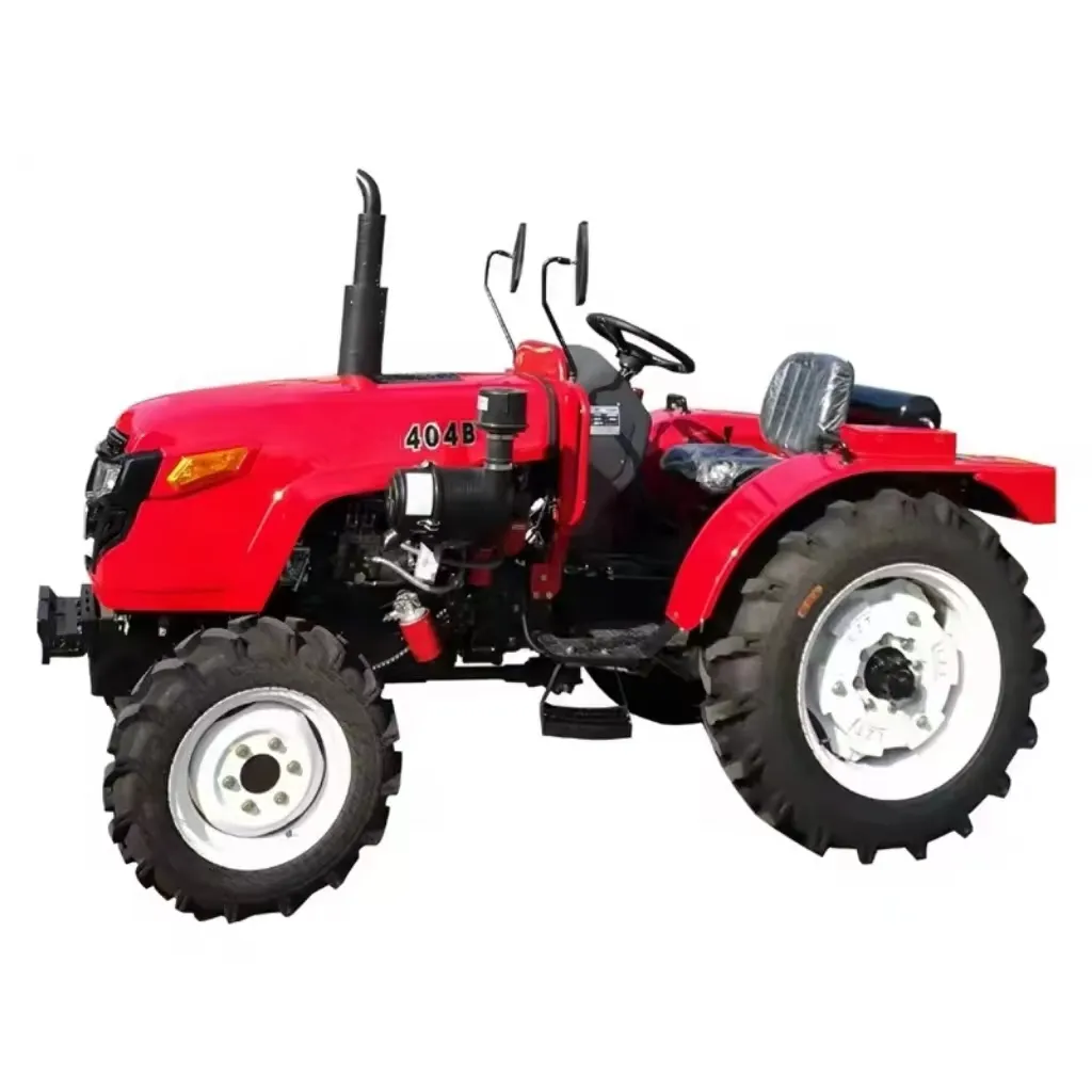 Nueva marca Mini Farm Tractor 40hp Maquinaria agrícola China para la agricultura con Gran precio y mano de obra