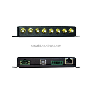 El lector UHF RFID con soporte de 8 canales garantiza un funcionamiento estable y sin interferencias en instalaciones concurridas