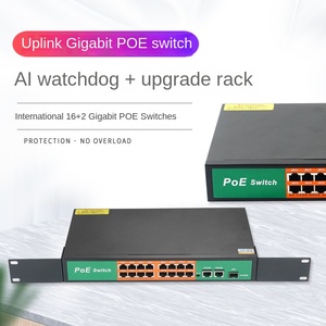 18 Gigabit ağ anahtarı 16 2 Gigabit PoE anahtarı ulusal standart PoE anahtarı ile uyumlu - Product Image 5