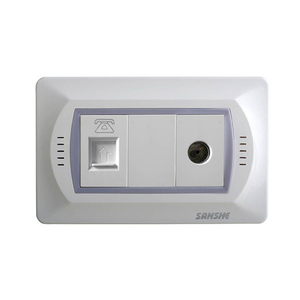 Modüler elektrik elektrik plakası aksesuarları evler güç anahtarları ve bilgisayar prizleri - Product Image 2