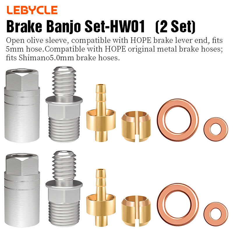 Silver Hope Brake Lever*2/Bag