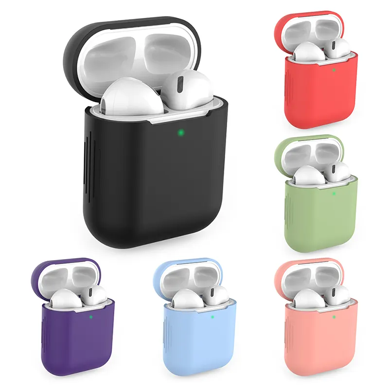 Vỏ Bọc Tai Nghe Silicon Chống Sốc Chống Nước Cho Apple Air Pod 1/2 Air Pod