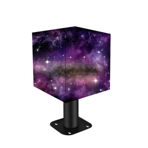 Hot bán sáng tạo wifi tùy chỉnh HD hiệu ứng 3D thông minh LED đầy đủ màu sắc Rubik của <span class=keywords><strong>Cube</strong></span> - Product Image 3