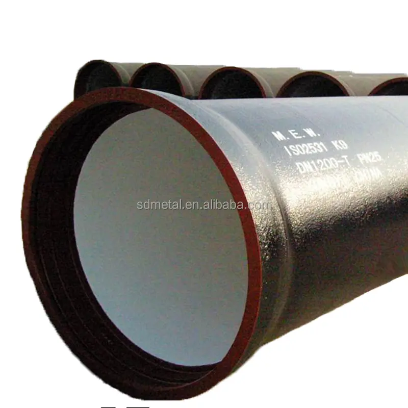 Factory Hot Sale 1000mm China ductile iron pipe per meter price ductile iron pipe fittings universal coupling pipe joints