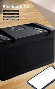K12 Micrófono Karaoke Altavoz Bluetooth Boombox Soporte Múltiples Modos de Entrada Rgb Luz Dos Altavoces 10W Sonido Subwoofer - Product Image 5