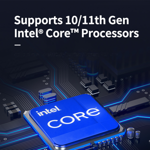 10th Gen Industrial Mini ITX DDR4 placa base Core I3 i5 i7 CPU de escritorio H510 M.2 2280 SSD (SATA) USB2.0/3,0 6COM 2Lan Mini-ITX - Product Image 3